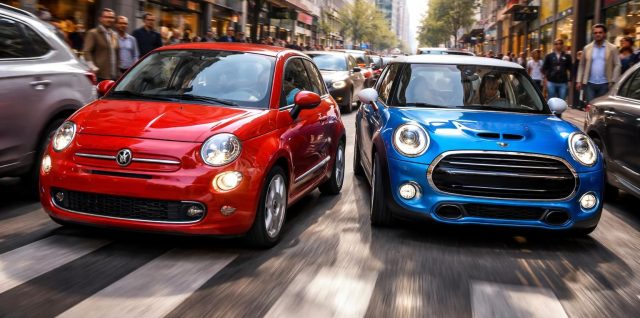 découvrez les petites voitures malicieuses comme la fiat 500 et la mini cooper, parfaites pour se faufiler en ville avec style et agilité.